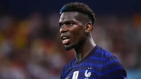 Paul Pogba of France looks on during the UEFA Euro 2020 Championship Round of 16 match between France and Switzerland