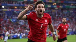 Khvicha Kvaratskhelia of Georgia