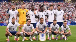 Players of England pose for a team photograph prior to the UEFA EURO 2024.