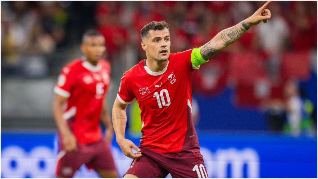 Granit Xhaka of Switzerland – IMAGO / Moritz Müller