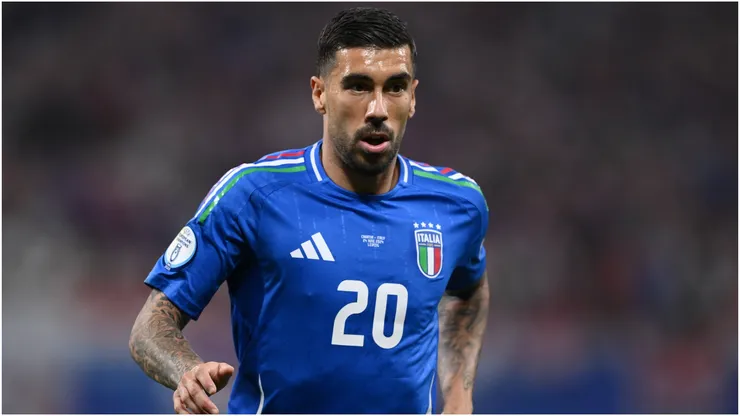 Mattia Zaccagni of Italy