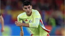 Alvaro Morata of Spain