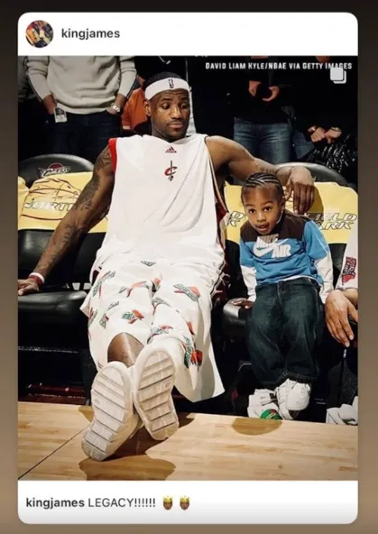 Instagram / @kingjames