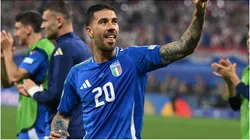 Mattia Zaccagni of Italy