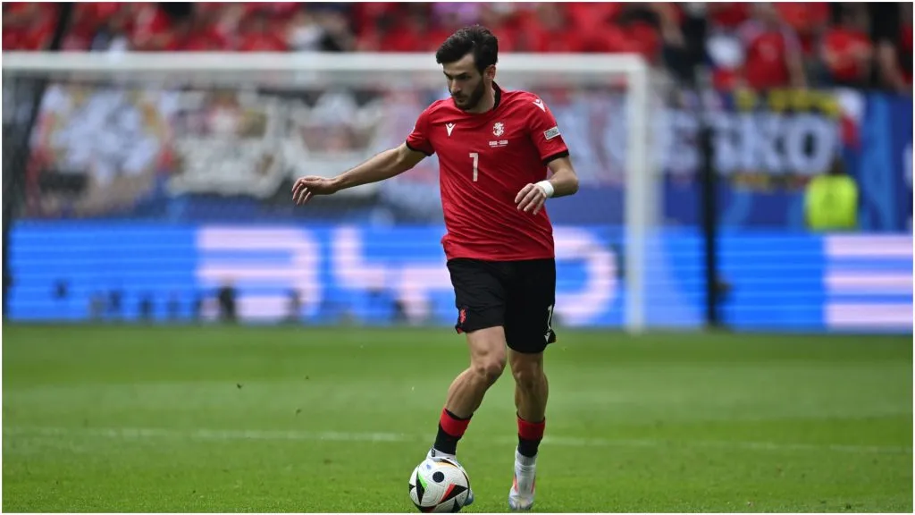 Khvicha Kvaratskhelia of Georgia – IMAGO / Sebastian Frej