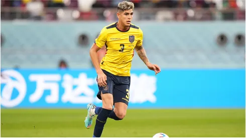 Piero Hincapie of Ecuador