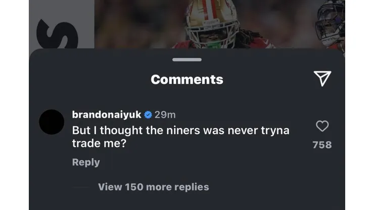 Brandon Aiyuk is ready to part ways with the 49ers