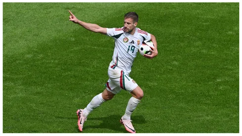 Barnabas Varga, striker of Hungary