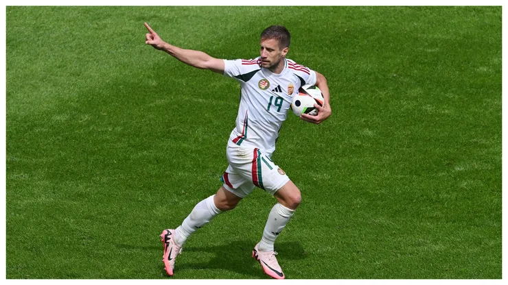 Barnabas Varga, striker of Hungary