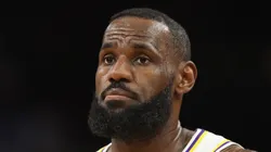 LeBron James of the Los Angeles Lakers