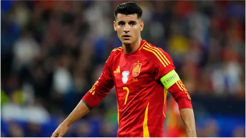 Alvaro Morata of Spain