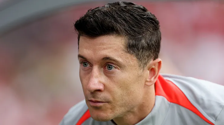 Robert Lewandowski of Poland