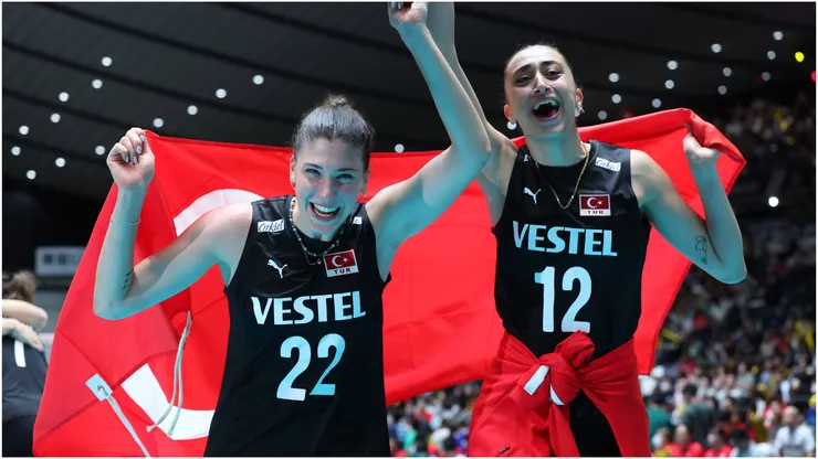 Ilkin Aydin and Elif Sahin of Turkey