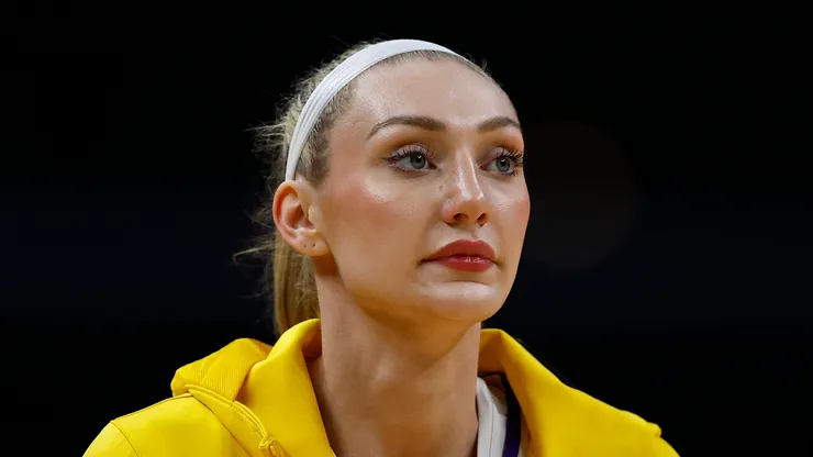 Cameron Brink of the Los Angeles Sparks