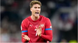 Dusan Vlahovic of Serbia