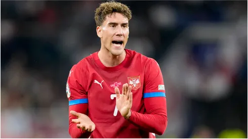 Dusan Vlahovic of Serbia