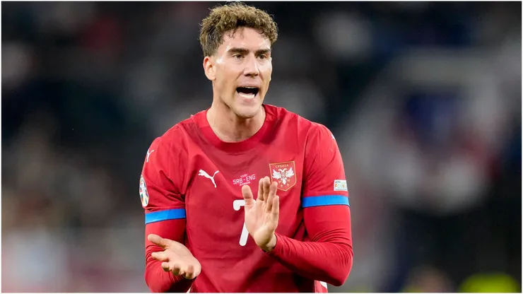 Dusan Vlahovic of Serbia