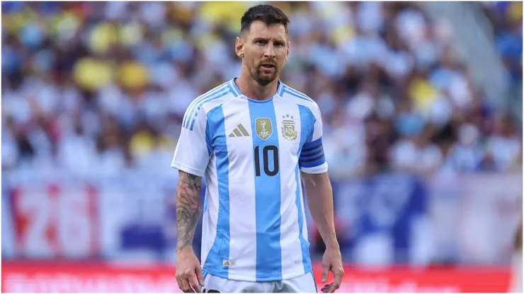 Lionel Messi of Argentina