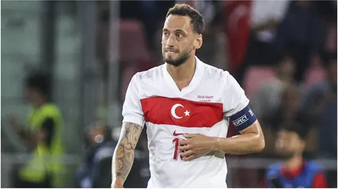 Hakan Çalhanoğlu of Turkey