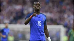 Paul Pogba in a game with France