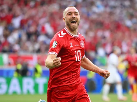 Video: Emotional moment as Christian Eriksen scores for Denmark at Euro 2024