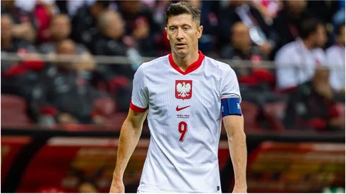 Robert Lewandowski of Poland