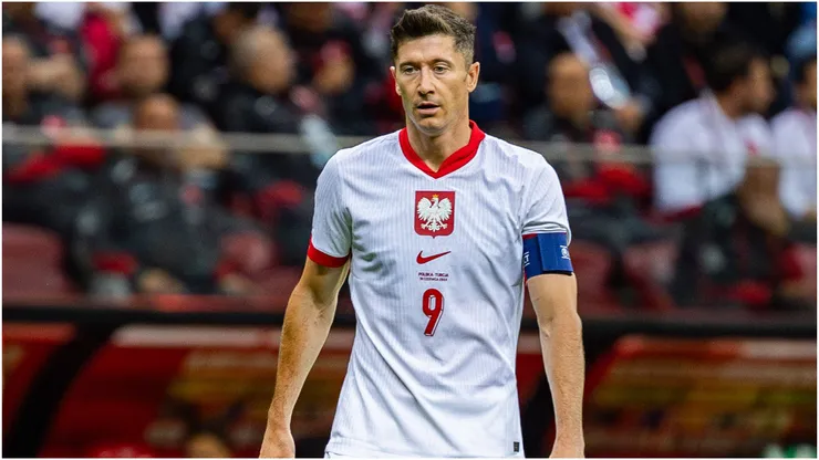 Robert Lewandowski of Poland