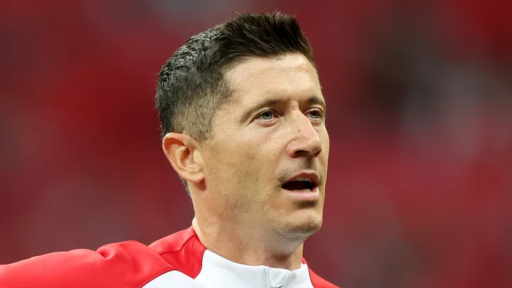 Robert Lewandowski of Poland