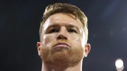Canelo Alvarez during his fight with Jaime Munguia