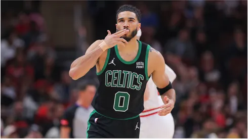 Jayson Tatum of the Boston Celtics