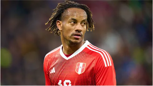 Andre Carrillo of Peru