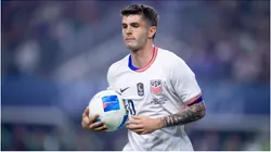 Christian Pulisic in action for the USMNT.