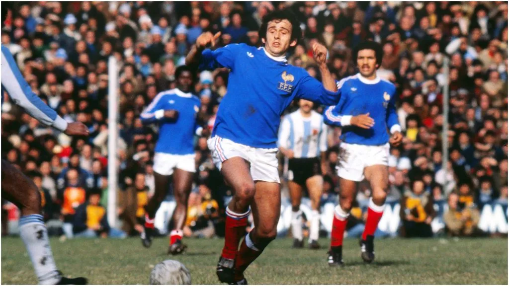 Michel Platini, champion with France in 1984 – IMAGO / Colorsport