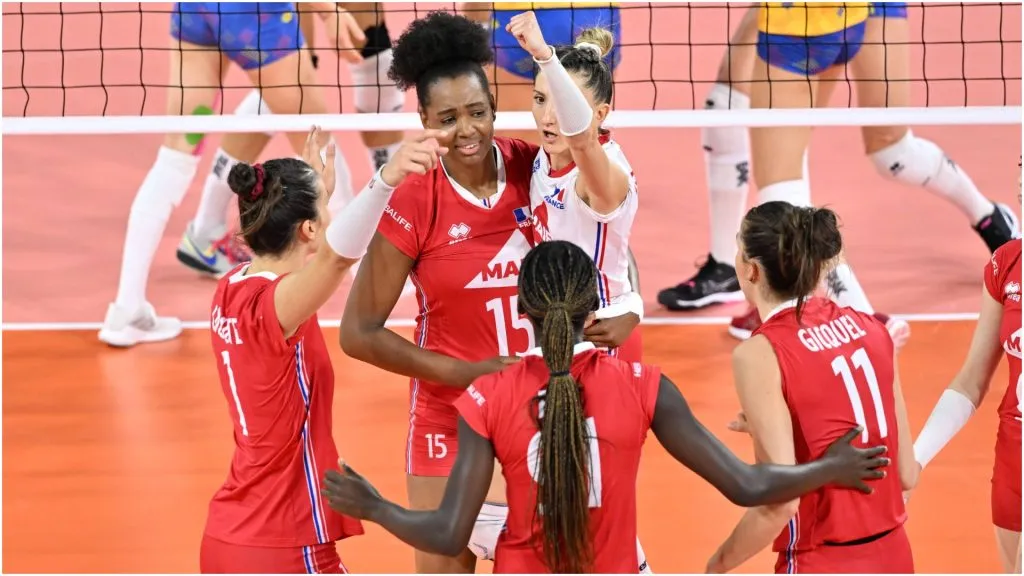 Players of France celebrate – IMAGO / IPA Sport