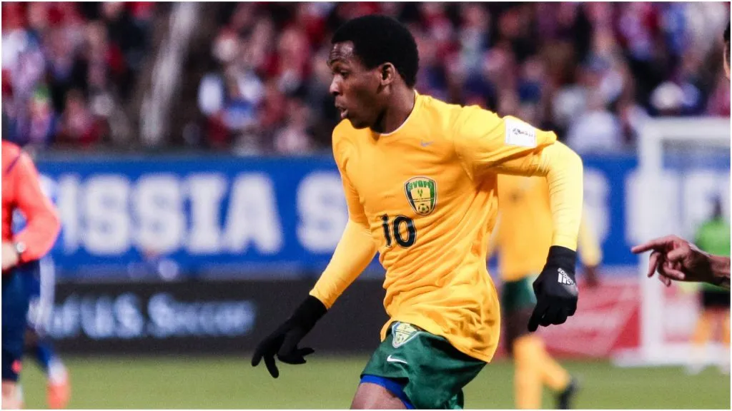 St. Vincent and the Grenadines forward Oalex Anderson – IMAGO / Icon Sportswire