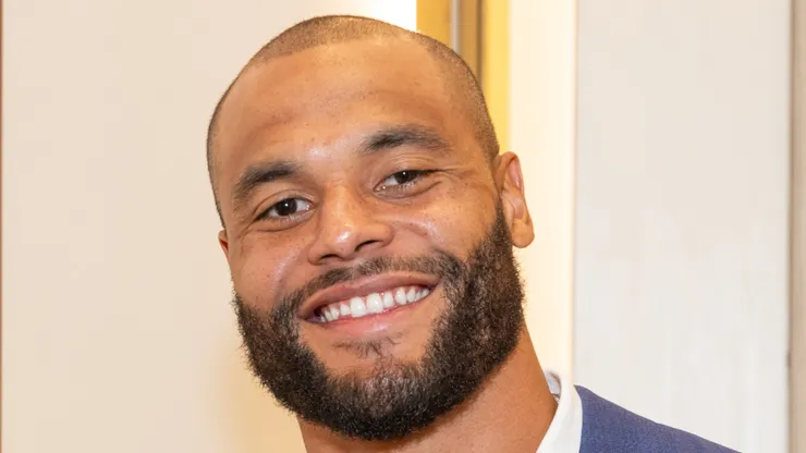 Dak Prescott quarterback of the Dallas Cowboys