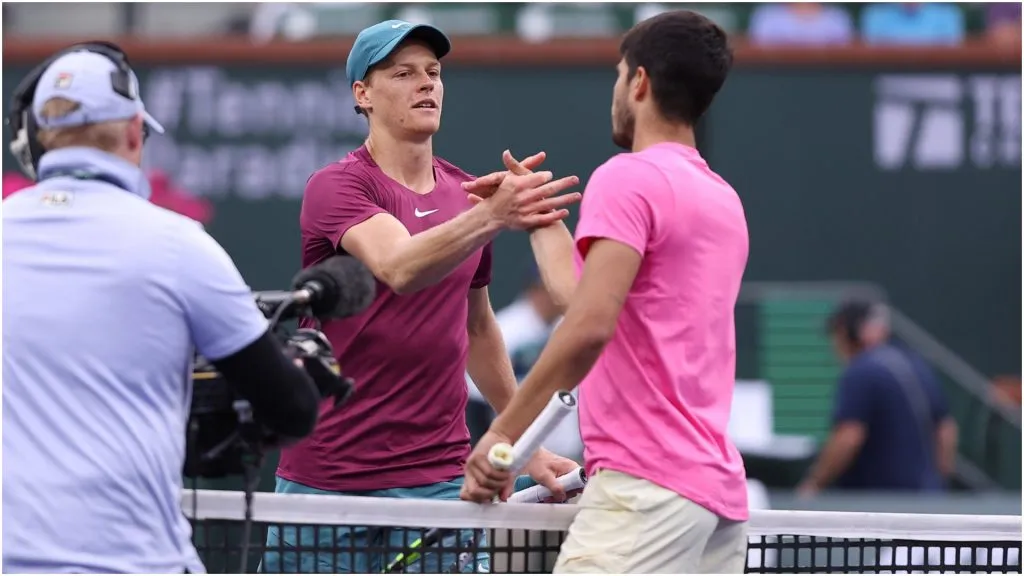 Carlos Alcaraz and Jannik Sinner – IMAGO / PanoramiC