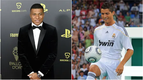 Kylian Mbappe (left) and Cristiano Ronaldo.