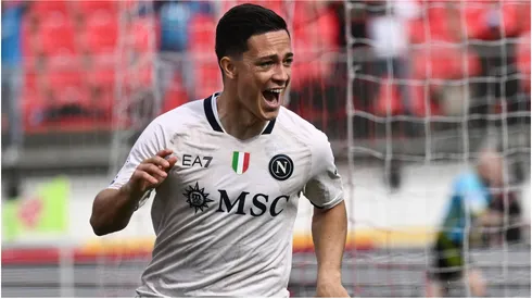 Giacomo Raspadori of Italy