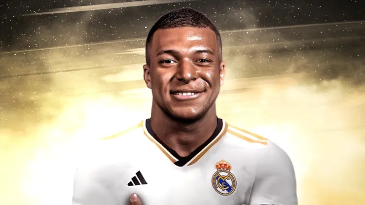 Kylian Mbappe is officially a Real Madrid player.