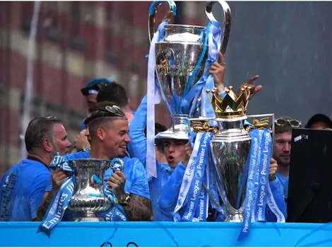 How many Champions League titles have Manchester City won and against whom?