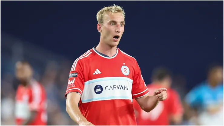 Chicago Fire defender Tobias Salquist