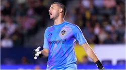 John McCarthy 77 of the LA Galaxy