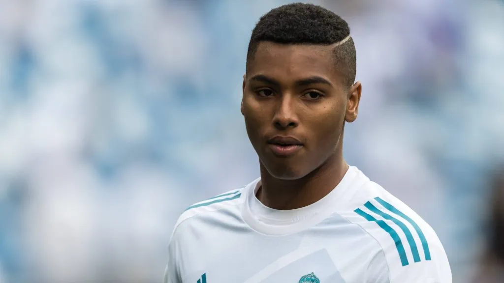 Goalkeeper Moha Ramos of Real Madrid during the La Liga Santander match between Real Madrid CF and Sevilla. IMAGO / ANP