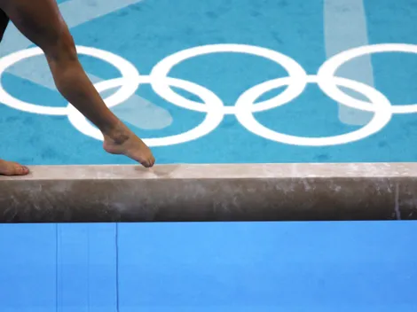 How wide is the gymnastics balance beam at the Paris 2024 Olympic Games?