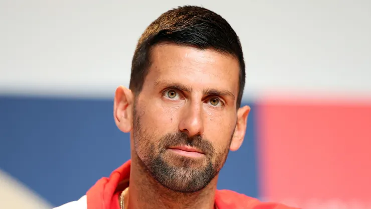 Novak Djokovic at the 2024 Paris Olympics
