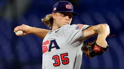 USA pitcher at the Tokyo 2020 Olympic Games.