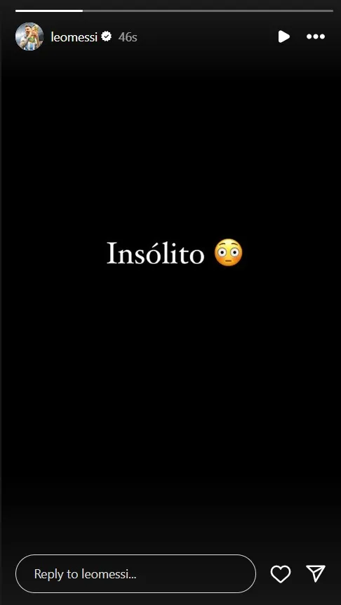 Instagram / @leomessi