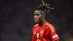 Nico Williams of Spain during the UEFA EURO 2024 final match between Spain and England