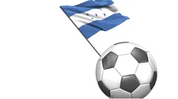 Ball with flag of Honduras